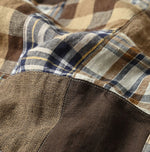 45R Linen Patchwork Dress