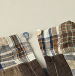 45R Linen Patchwork Dress