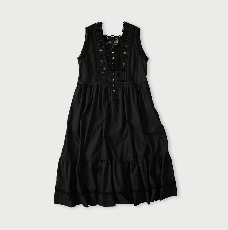 45R Supima Organic Batiste Cutwork Dress - Image 2