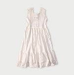 45R Supima Organic Batiste Cutwork Dress