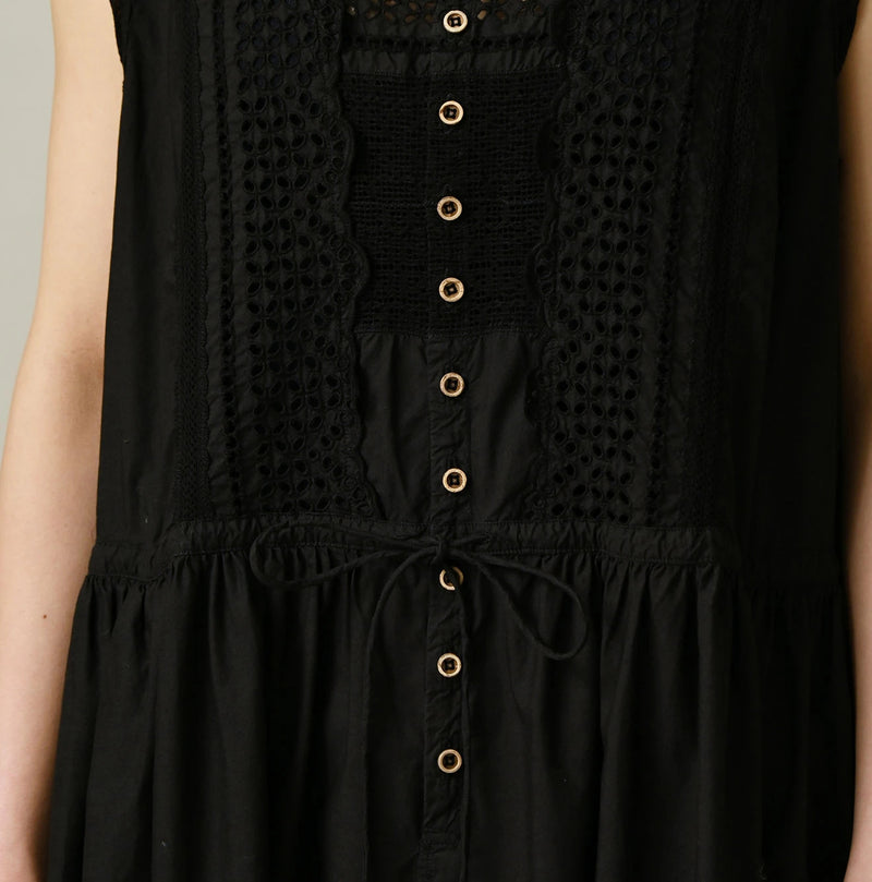 45R Supima Organic Batiste Cutwork Dress - Image 8
