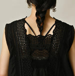 45R Supima Organic Batiste Cutwork Dress