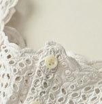 45R Supima Organic Batiste Cutwork Dress