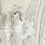 45R Supima Organic Batiste Cutwork Dress