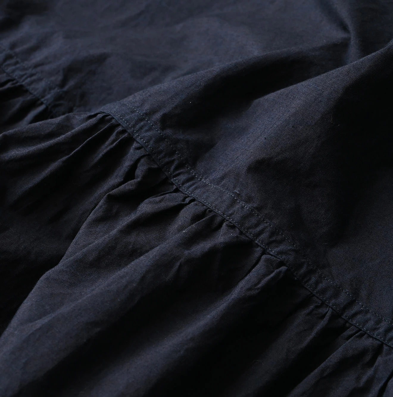 45R Indigo Supima Organic Batiste Cutwork Dress - Image 20