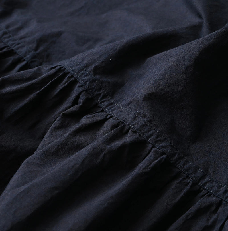 45R Indigo Supima Organic Batiste Cutwork Dress - Image 20