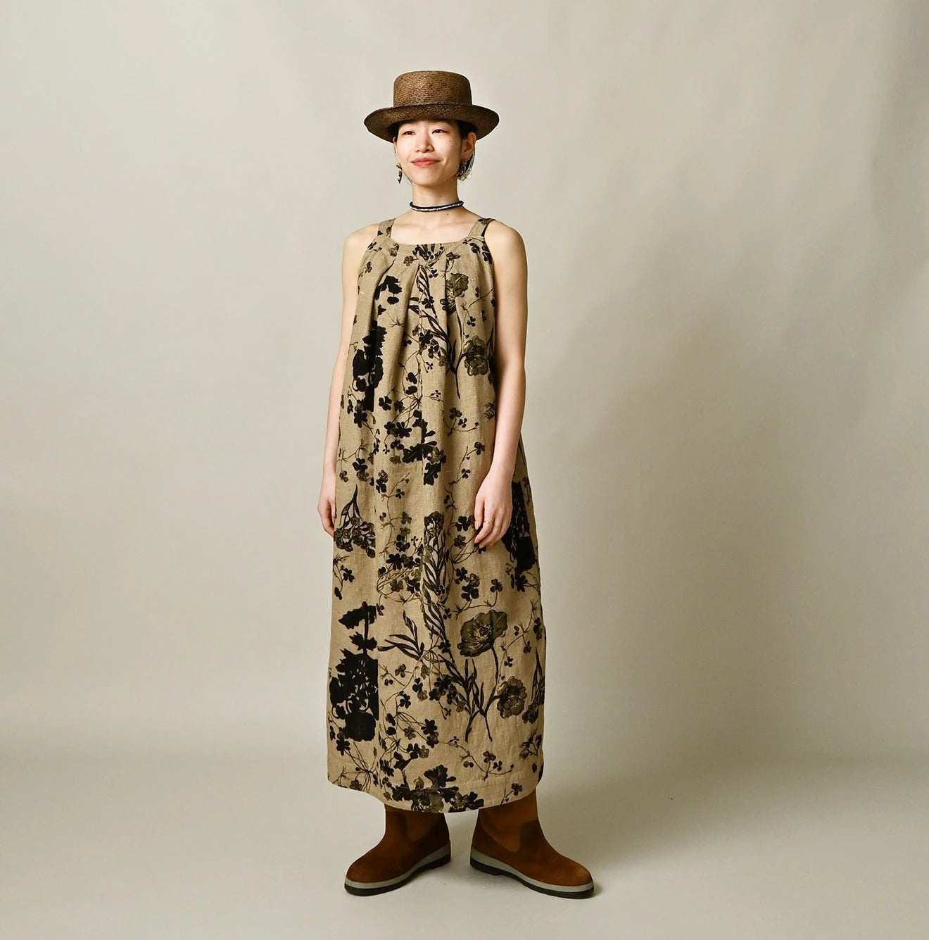 45R Gima Goza Duck Tuck Dress - Image 4