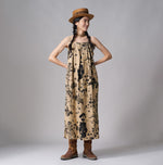 Cotton Linen Goza Tuck Dress