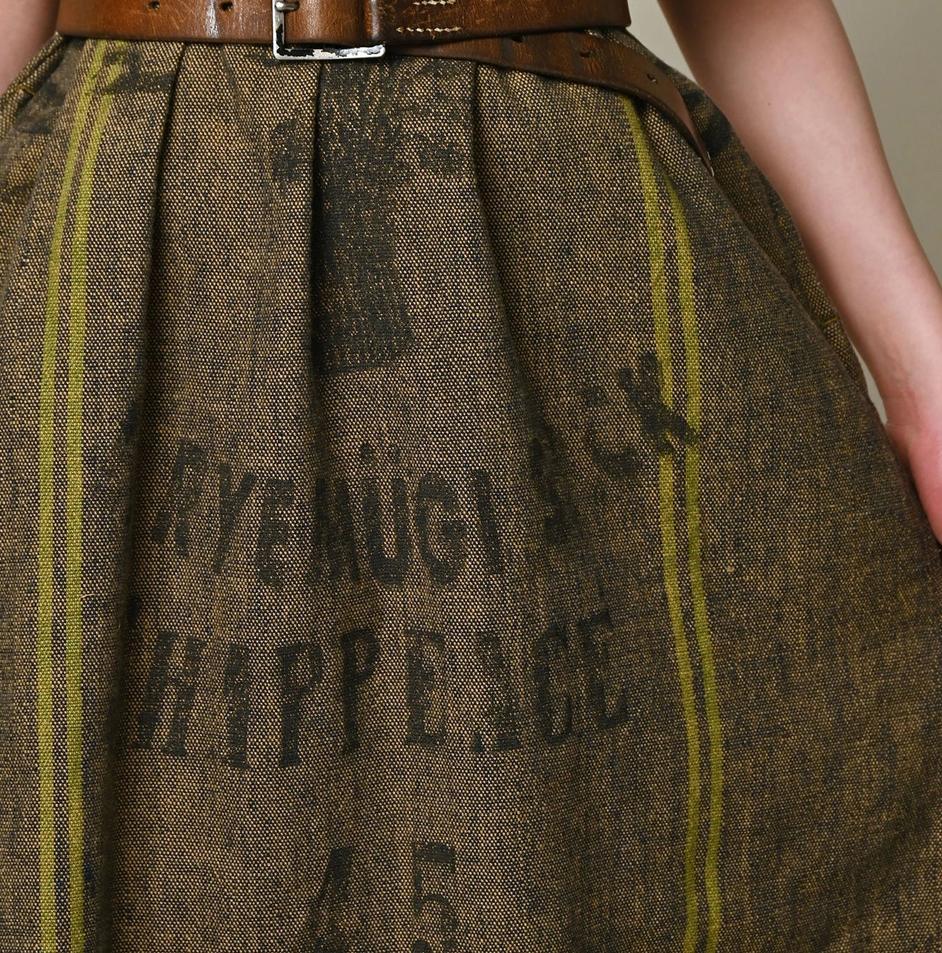 45R Ai Indigo Linen Sack Fringe Dress - Image 11