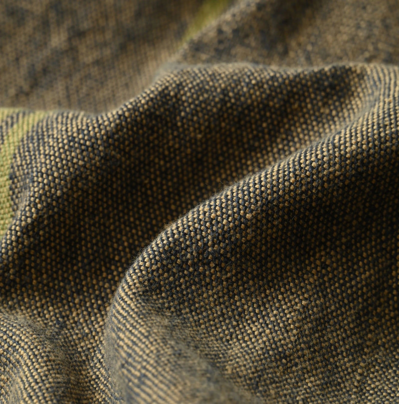 45R Ai Indigo Linen Sack Fringe Dress - Image 18