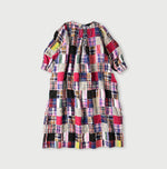 45R Linen Patchwork Dress