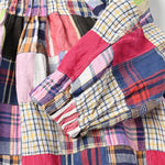 45R Linen Patchwork Dress