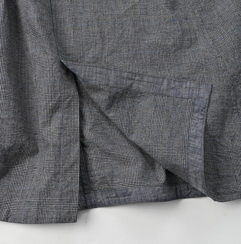 Indigo Yorimoku Cotton Tweed Sail Dress - 45R by 45rpm studio