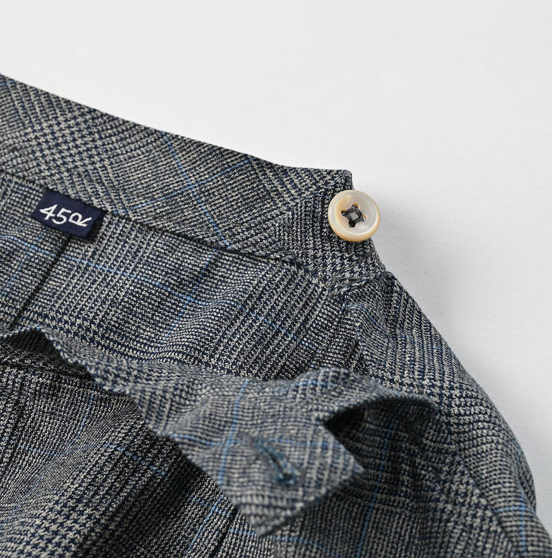 Indigo Yorimoku Cotton Tweed Sail Dress - 45R by 45rpm studio