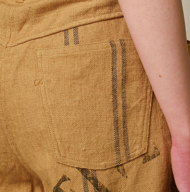 45R Linen Sack Fringe Pants - Image 12