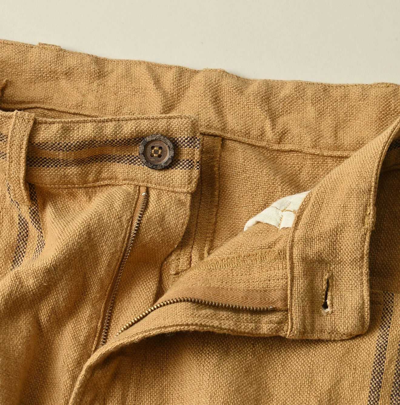 45R Linen Sack Fringe Pants - Image 15