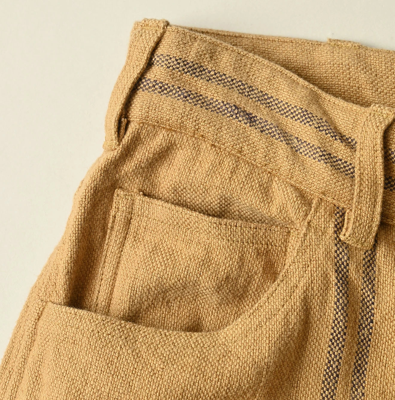 45R Linen Sack Fringe Pants - Image 16