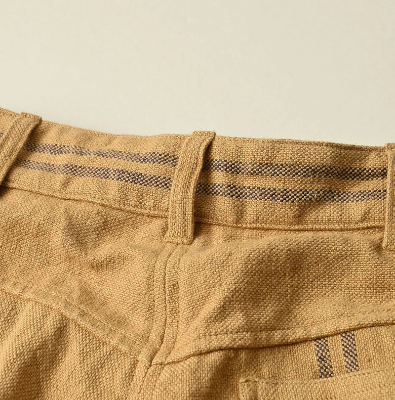 45R Linen Sack Fringe Pants - Image 18