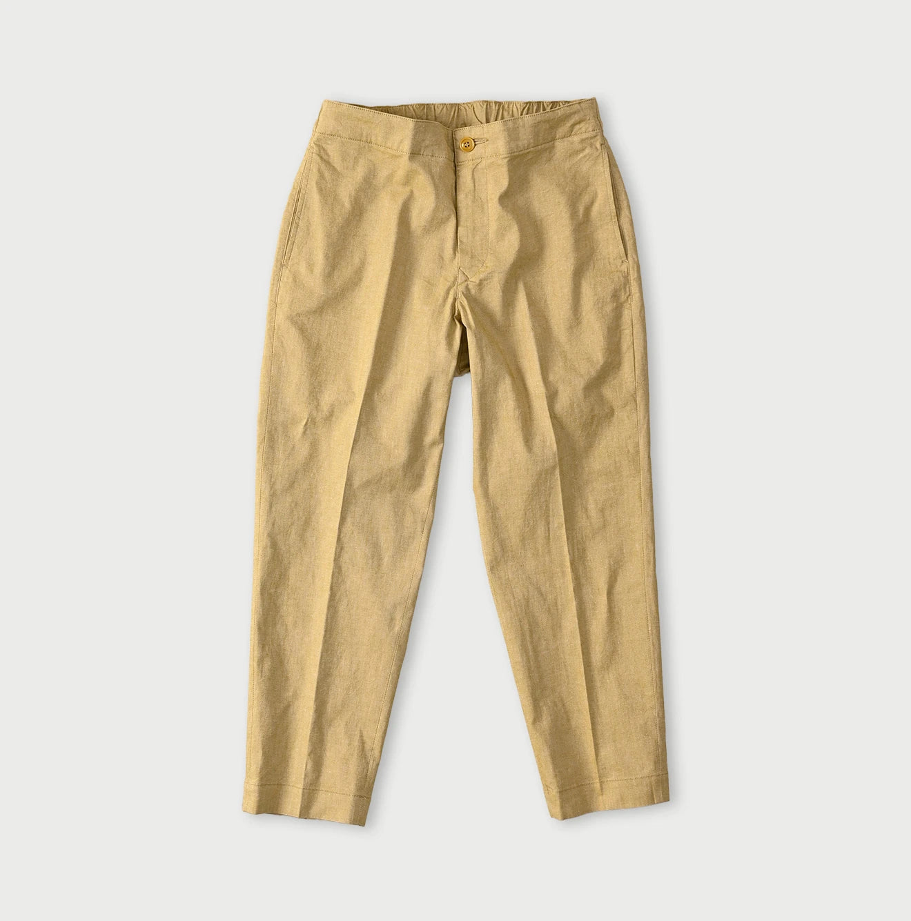 45R Cotton Linen Oxford Stretch Sabrina Slacks - Image 2