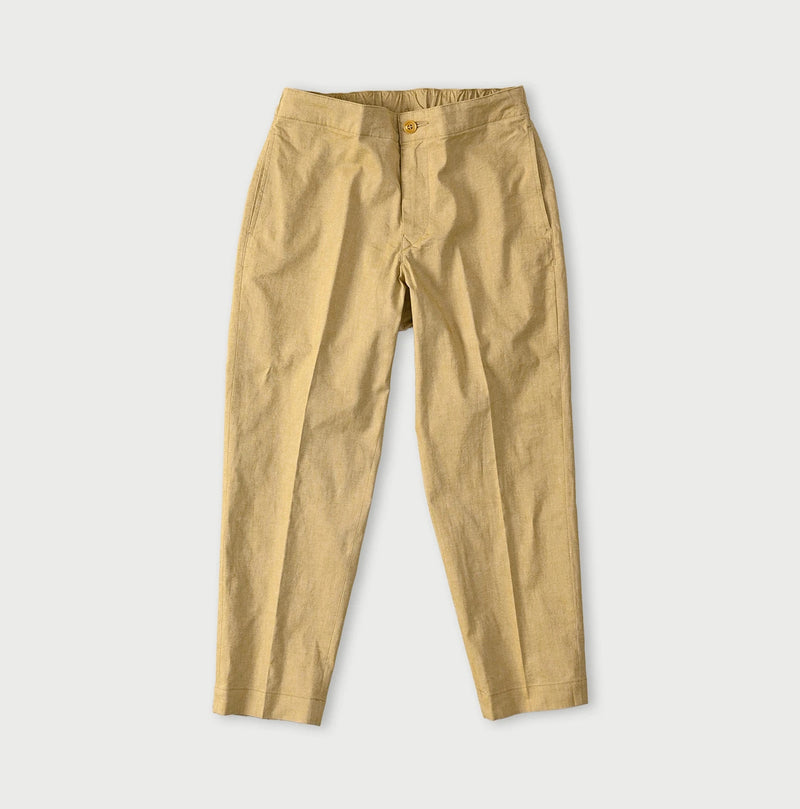 45R Cotton Linen Oxford Stretch Sabrina Slacks - Image 2