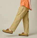 45R Cotton Linen Oxford Stretch Sabrina Slacks