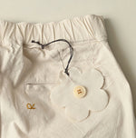 45R Cotton Linen Oxford Stretch Sabrina Slacks