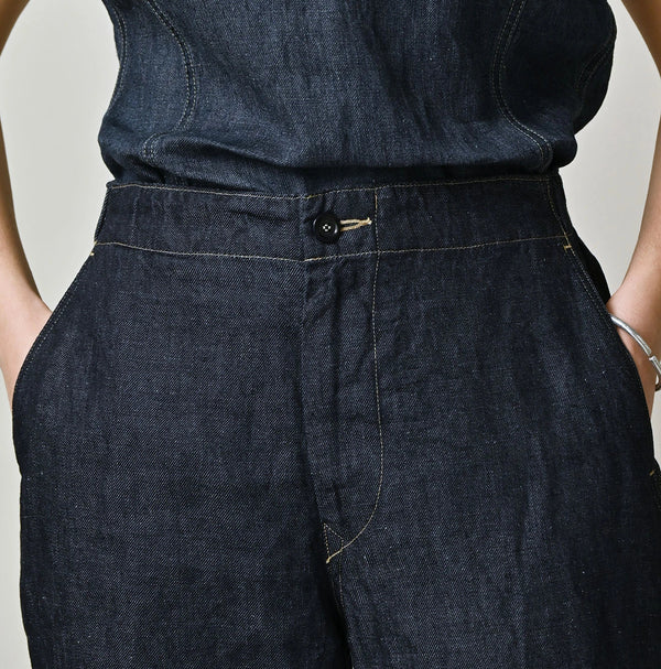45R Linen Denim Easy Work Pants