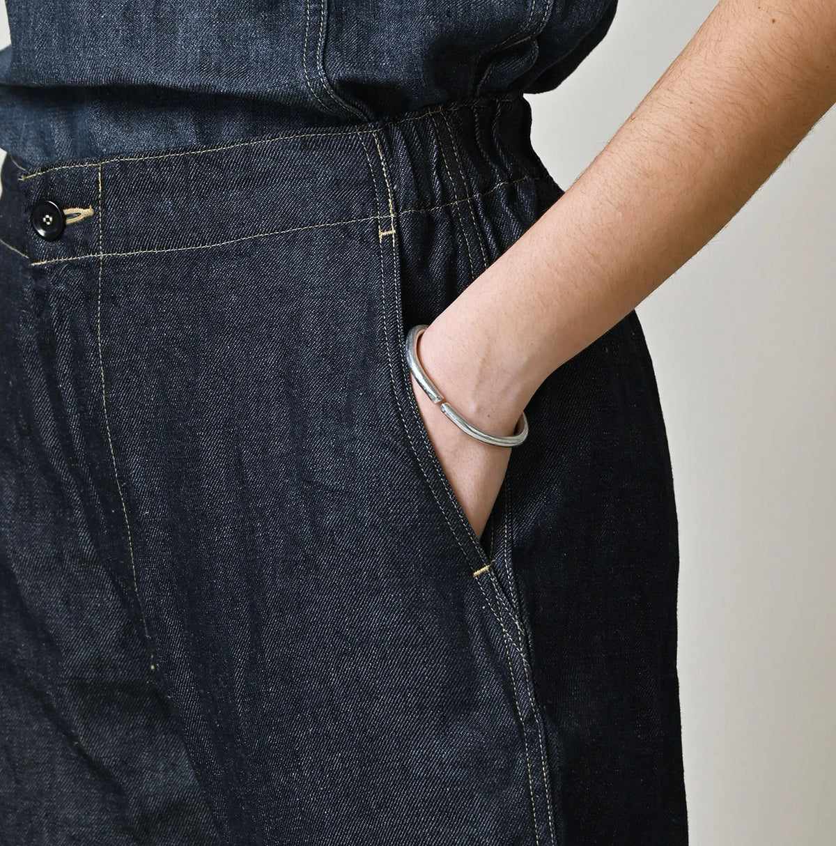 45R Linen Denim Easy Work Pants