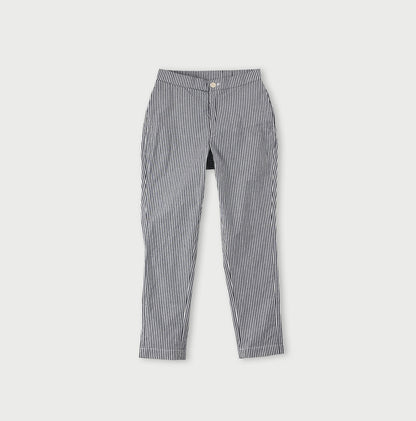 Oxford Stretch Easy Slim Pants - 45R by 45rpm studio