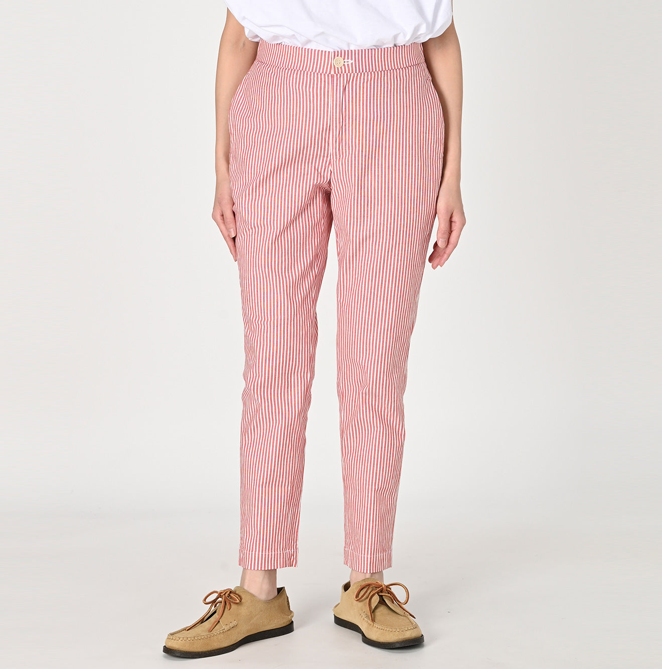 Oxford Stretch Easy Slim Pants - 45R by 45rpm studio