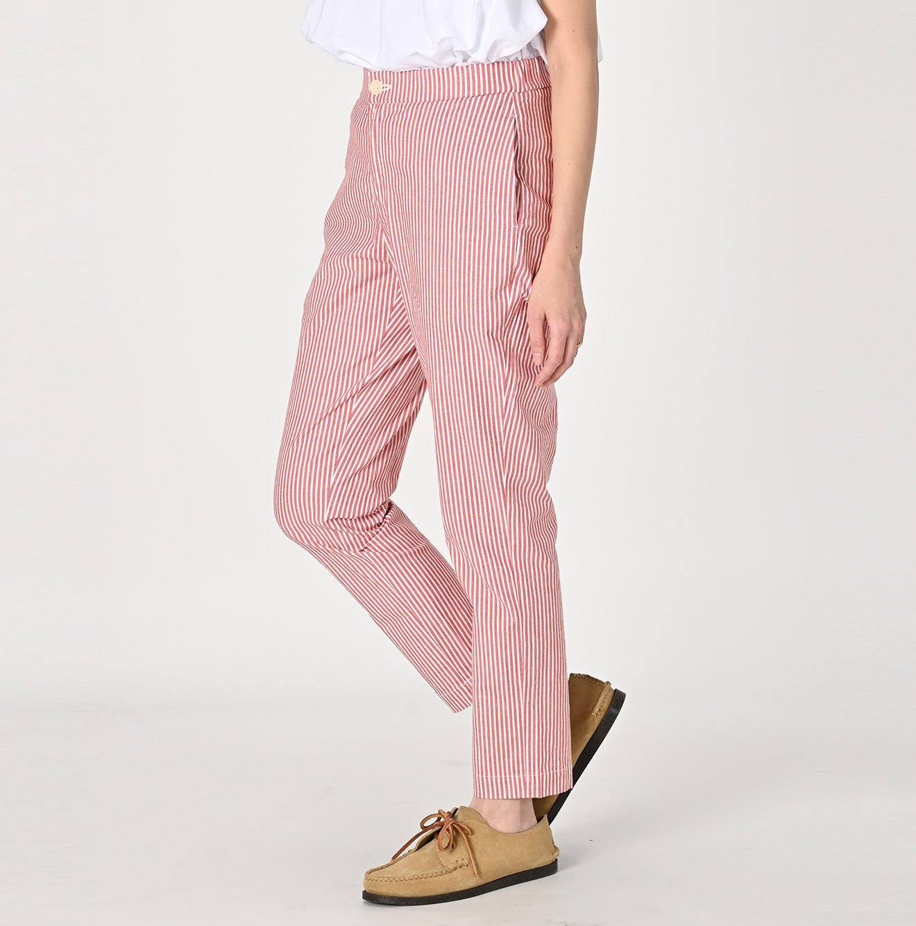 Oxford Stretch Easy Slim Pants - 45R by 45rpm studio