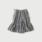 45R Dungaree Cotton Linen Flower Trumpet Pants