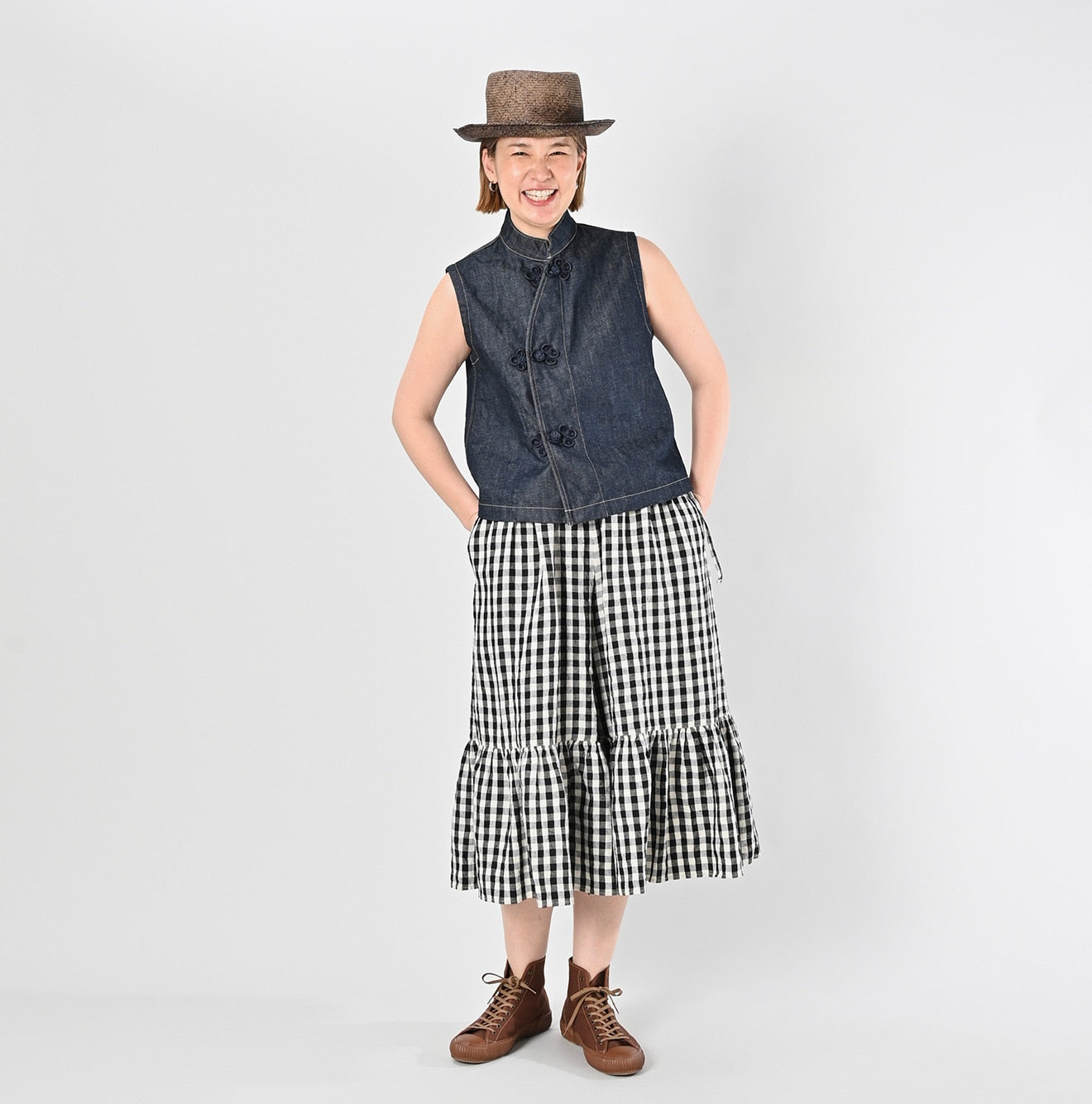 45R Linen Trumpet Pants - Image 2