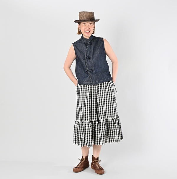 45R Linen Trumpet Pants