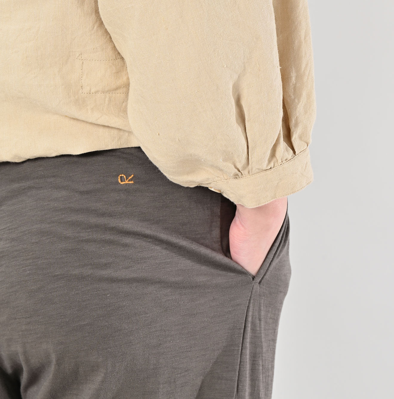 45R Supima Tenjiku Trumpet Pants