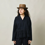 45R Indigo Tenjiku x Lace Cache-Coeur