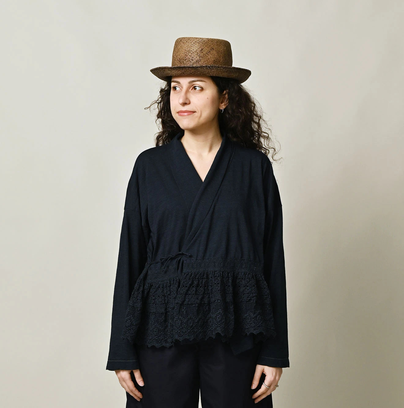 45R Indigo Tenjiku x Lace Cache-Coeur - Image 6