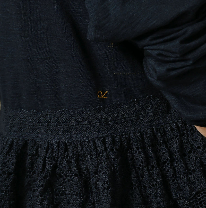 45R Indigo Tenjiku x Lace Cache-Coeur - Image 10