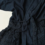 45R Indigo Tenjiku x Lace Cache-Coeur