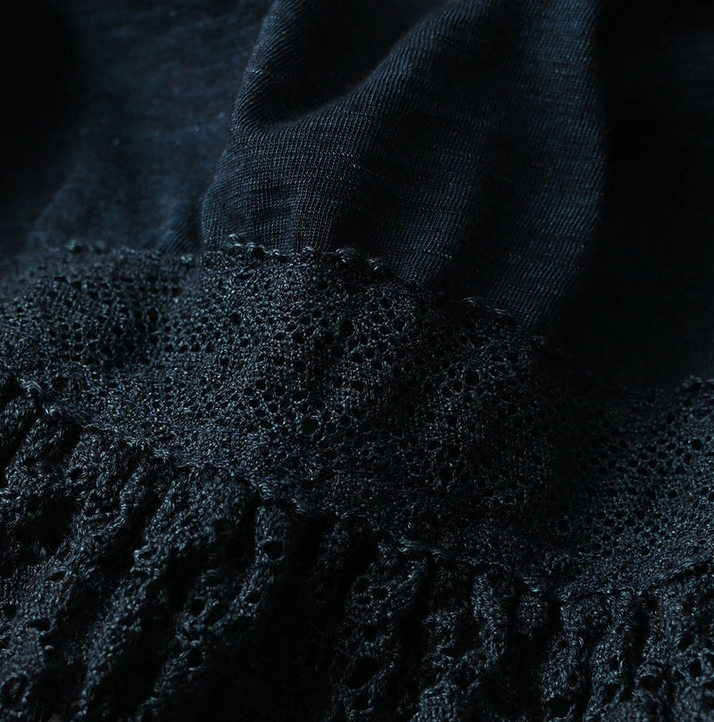 45R Indigo Tenjiku x Lace Cache-Coeur - Image 16