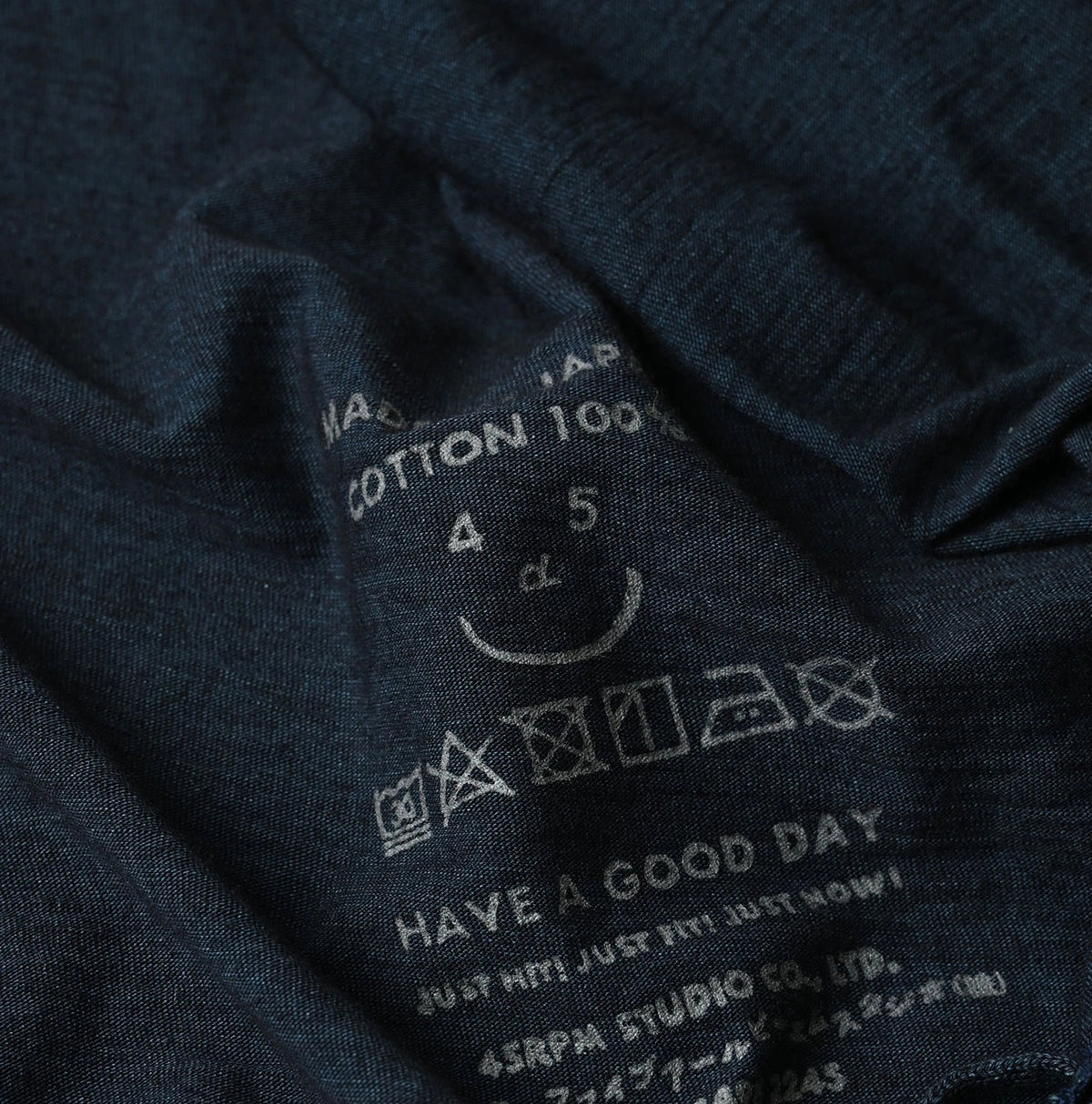 45R Indigo Tenjiku x Lace Cache-Coeur