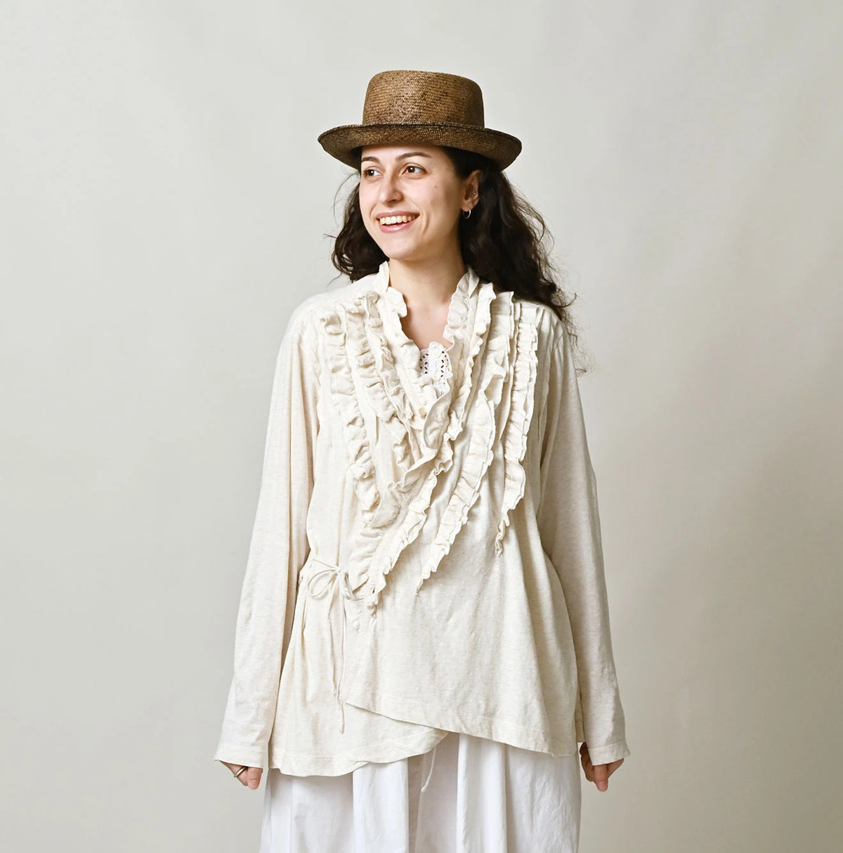 45R Jersey Frilled Cachecoeur