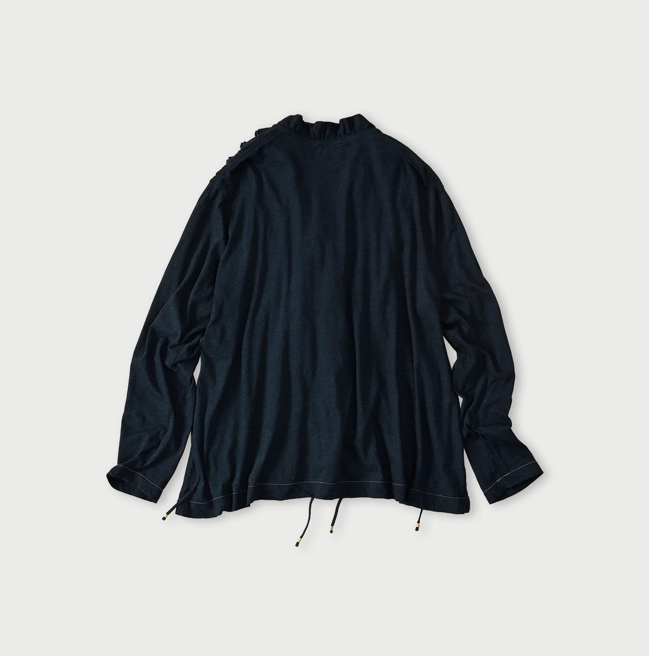45R Indigo Jersey Frilled Cachecoeur - Image 11