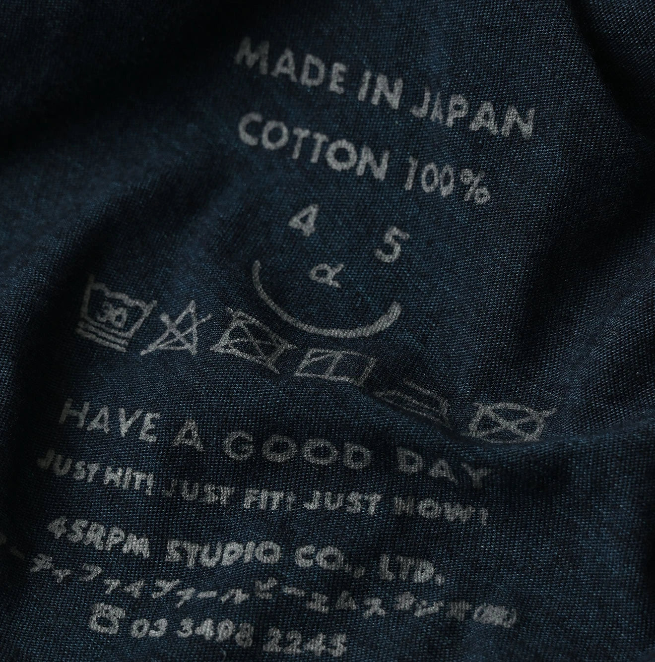 45R Indigo Jersey Frilled Cachecoeur - Image 16