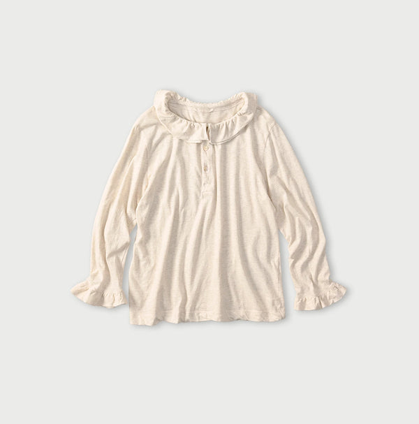 45R Tenjiku Frilled Henley