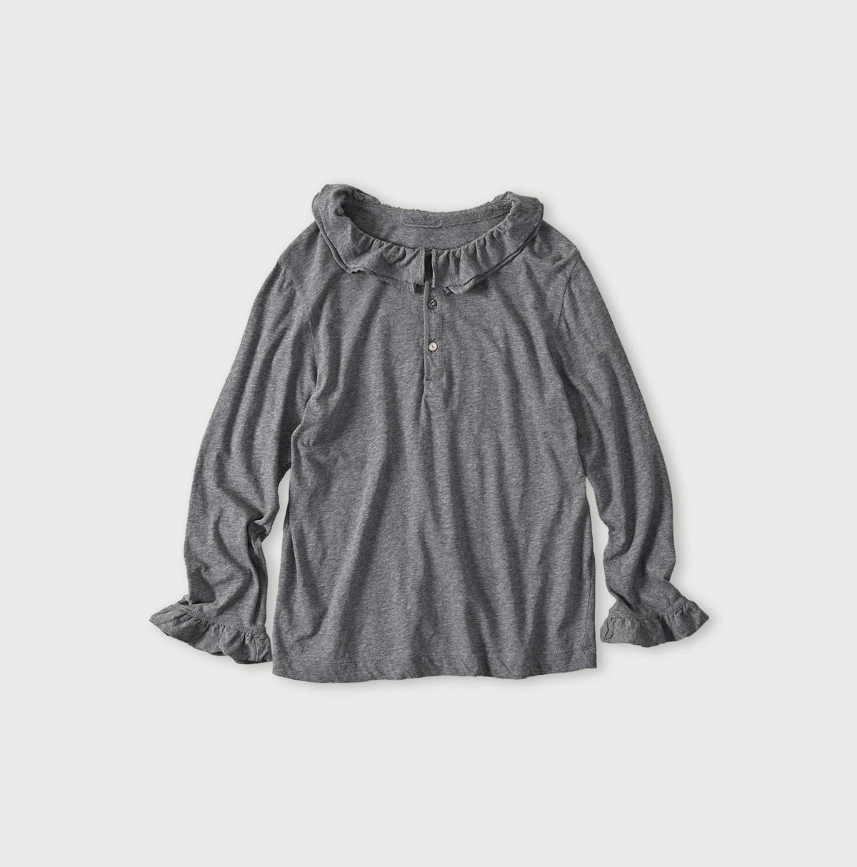45R Tenjiku Frilled Henley