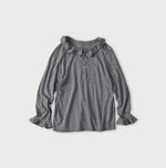 45R Tenjiku Frilled Henley