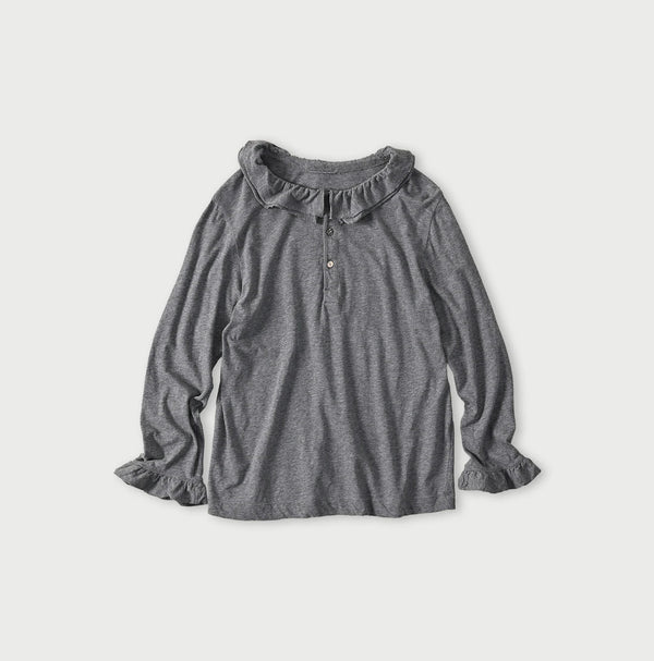 45R Tenjiku Frilled Henley