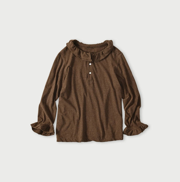 45R Tenjiku Frilled Henley