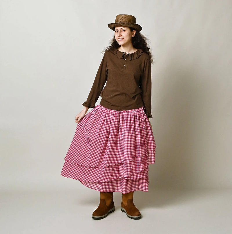 45R Tenjiku Frilled Henley - Image 4